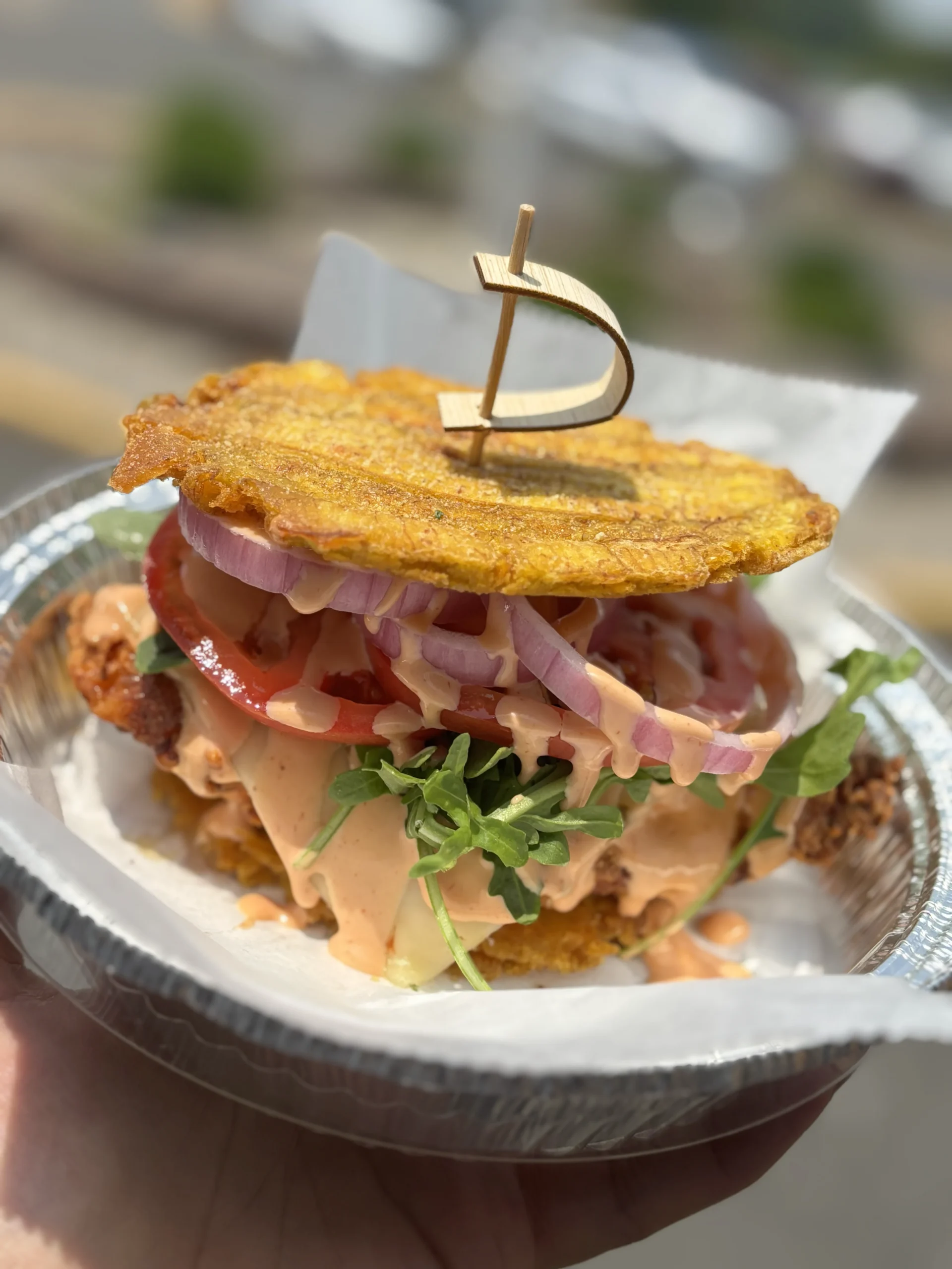 plantain sandwich