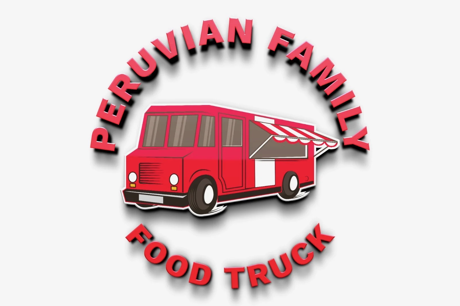 peruvian family food truck logo