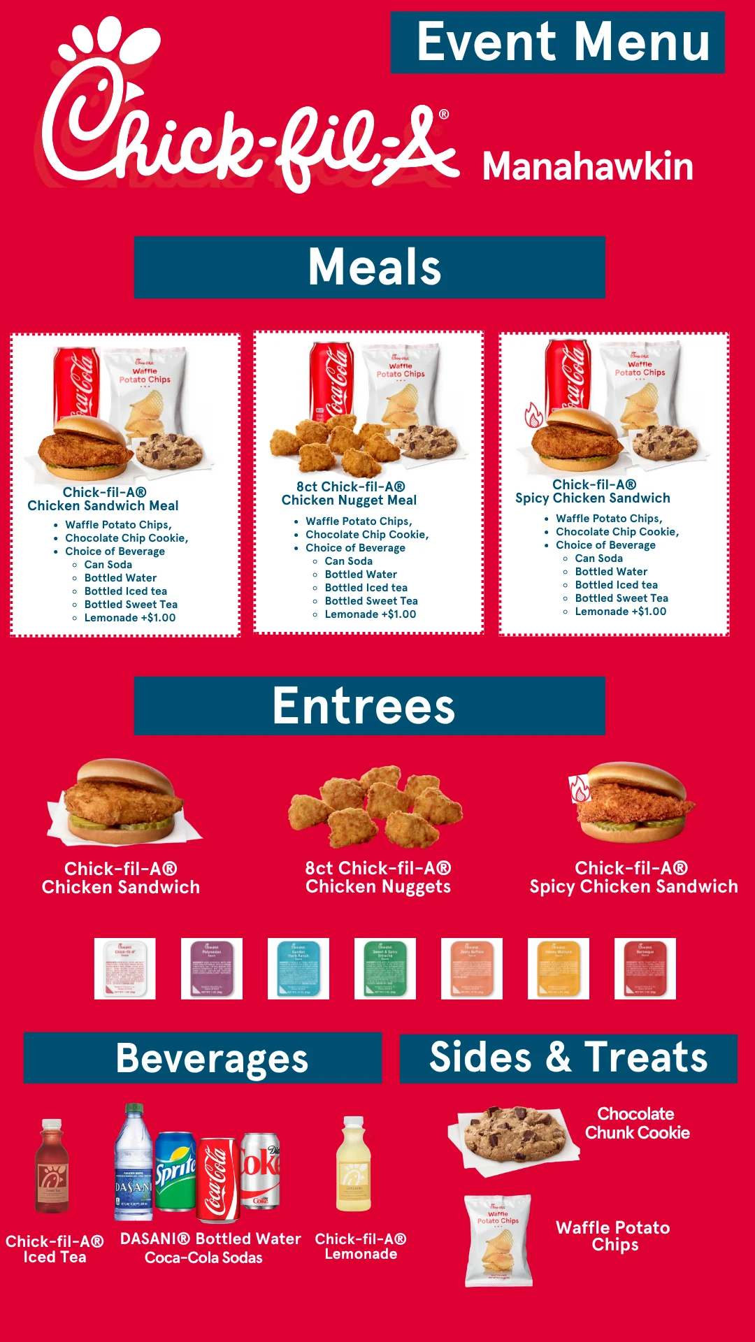 Chick-fil-A Manahawkin Menu w_out prices