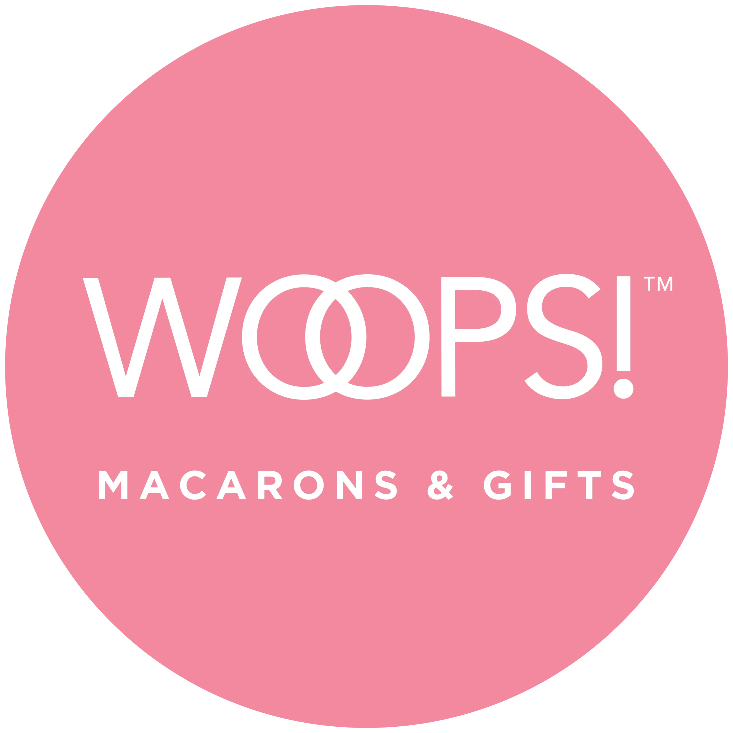 Woops! Macarons Logo